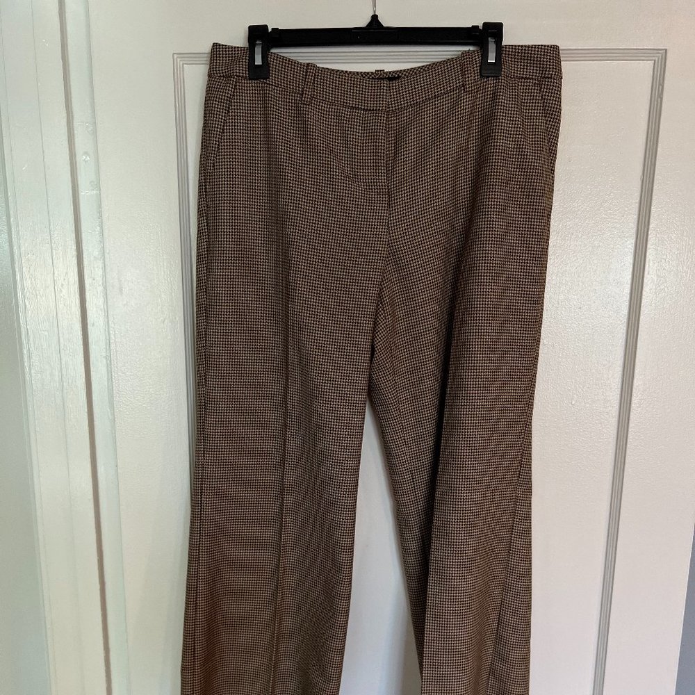 The Limited Houndstooth Cassidy Pants, Size 10